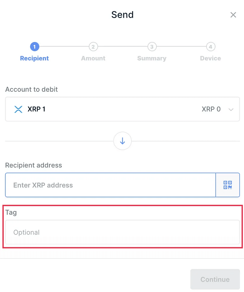 XRPやXLMの送付・受け取りにメモタグは必要ですか？｜ledgerwallet