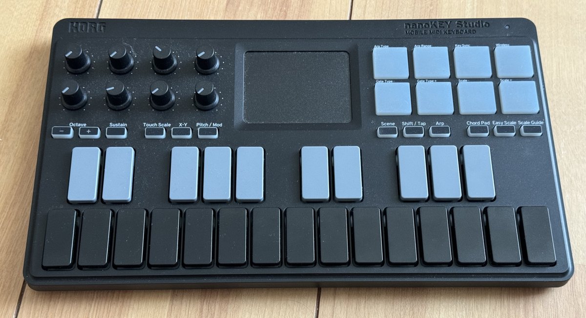 KORG nanoKEY Studio｜Croquetteギター機材研究 