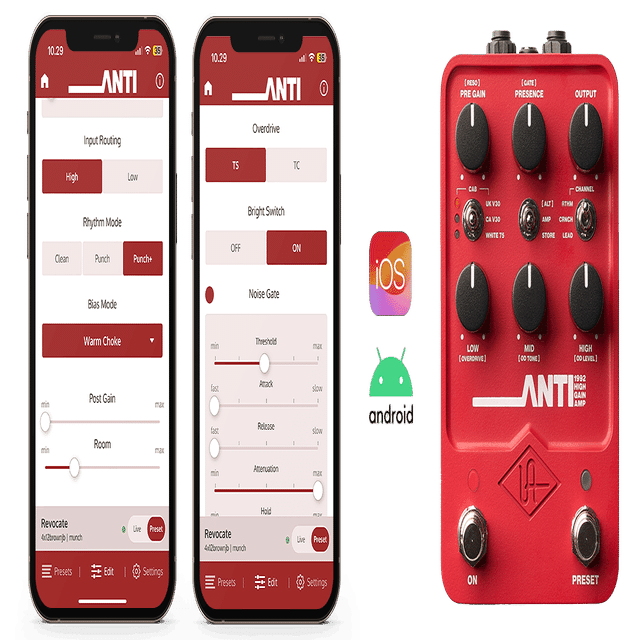モダン・メタルを定義する狂気のトーン「UAFX ANTI 1992 High Gain Amp
