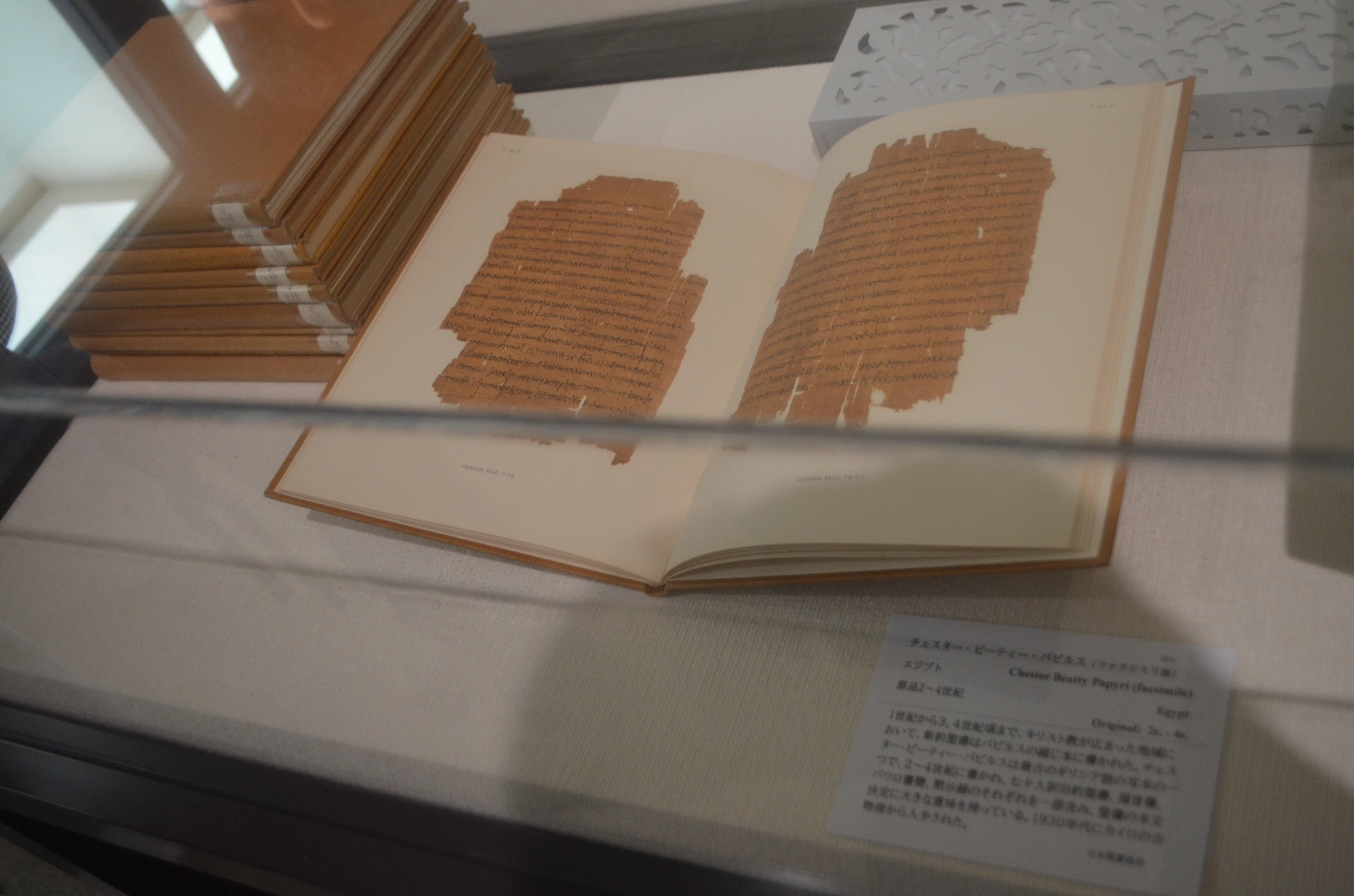 特別展「聖書の世界」｜桑原亘之介