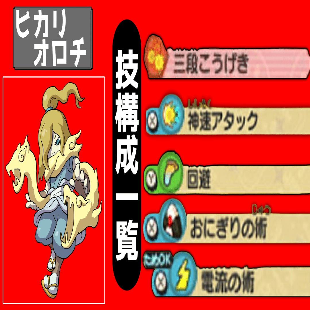 不死の輝くアタッカー！「ヒカリオロチ」解説【妖怪ウォッチバスターズ】｜ASP｜発達障害の日々