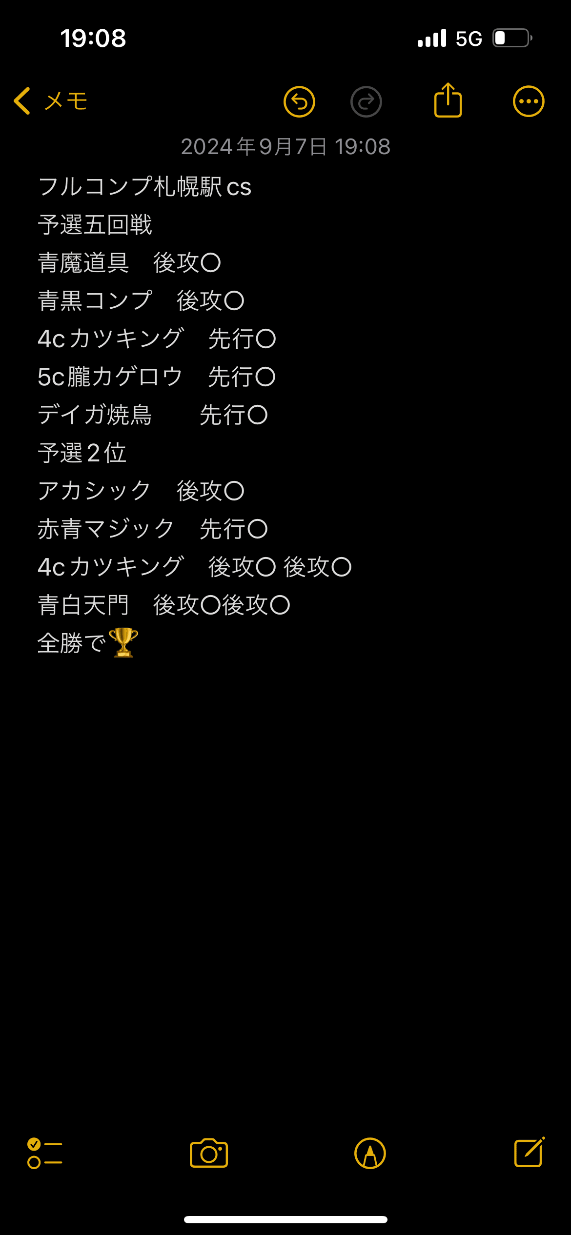 CS優勝🏆ハンプティルピア入りハザード退化｜クマ