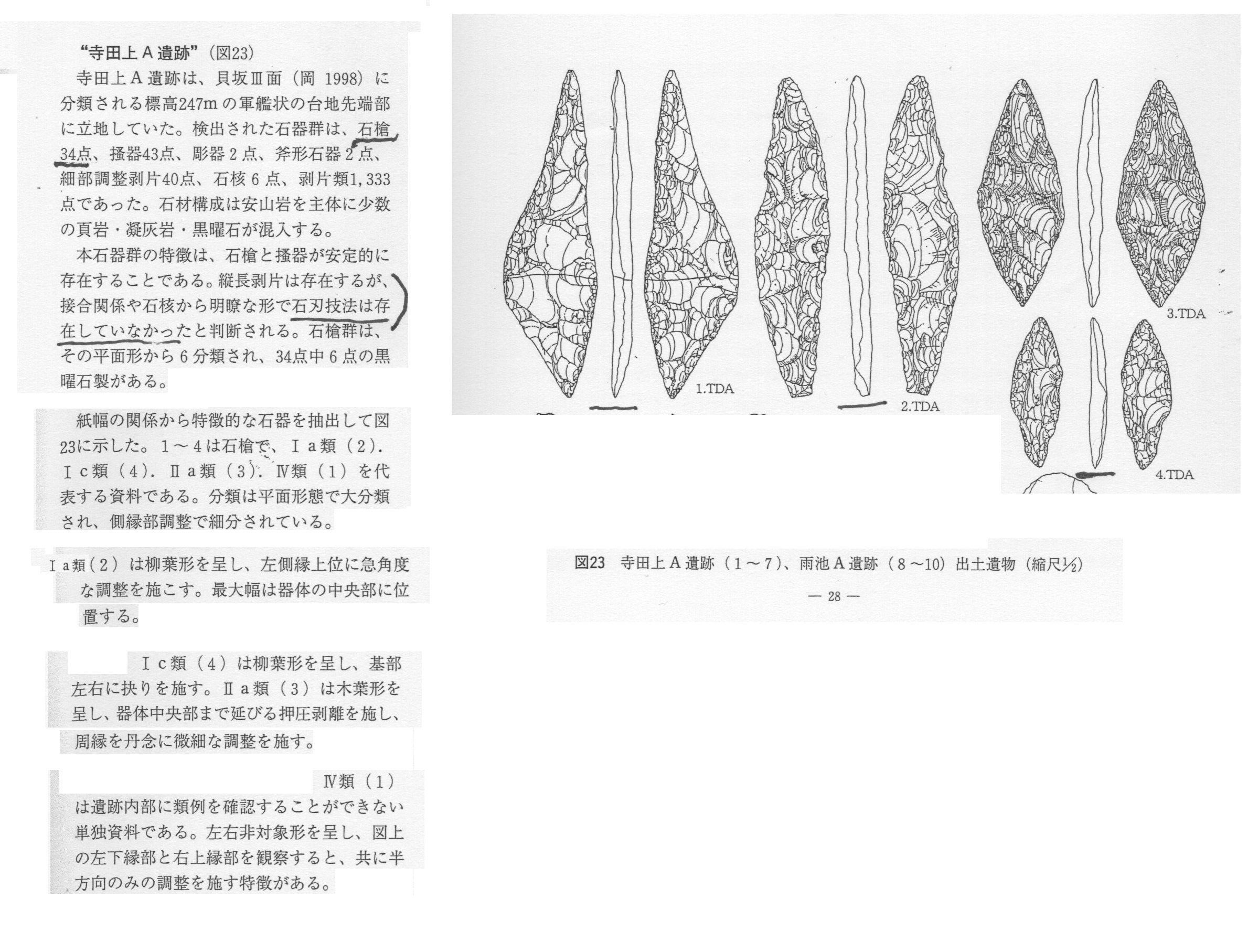 両面加工尖頭器はサケ漁のために作られたことから始まった｜にじから木