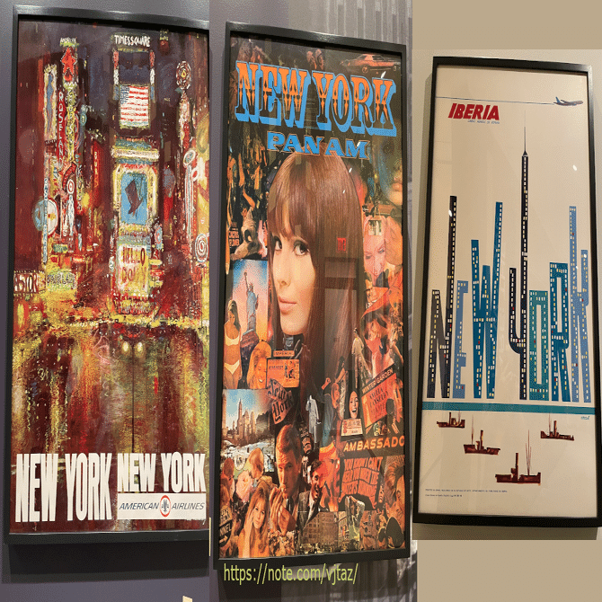 夢の街「ニューヨーク」の旅行ポスター展｜シン・ニューヨーカー🗽の気