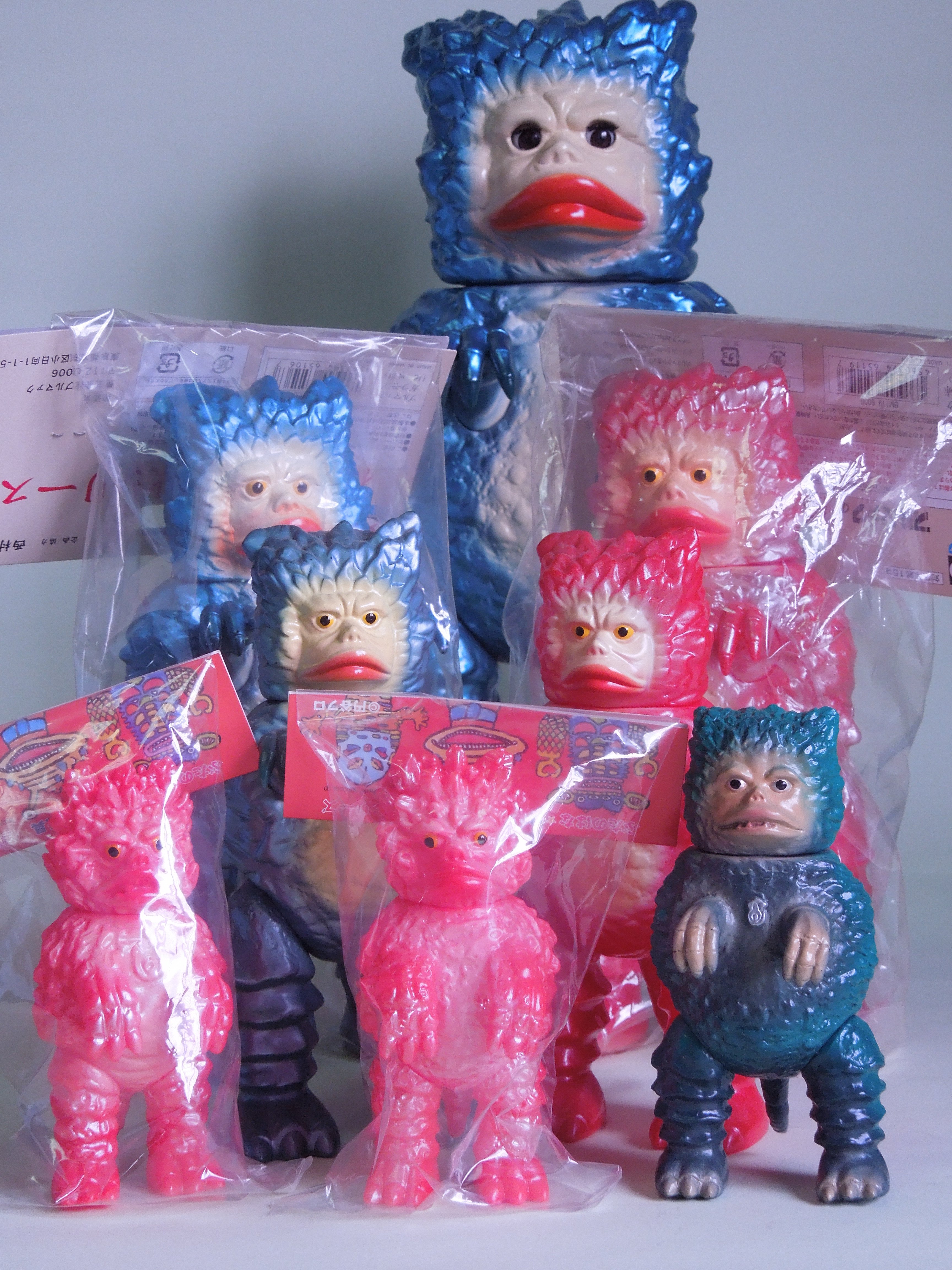 ガラモン・フィギュア サイズ別 メーカー別 コレクション｜ゆる