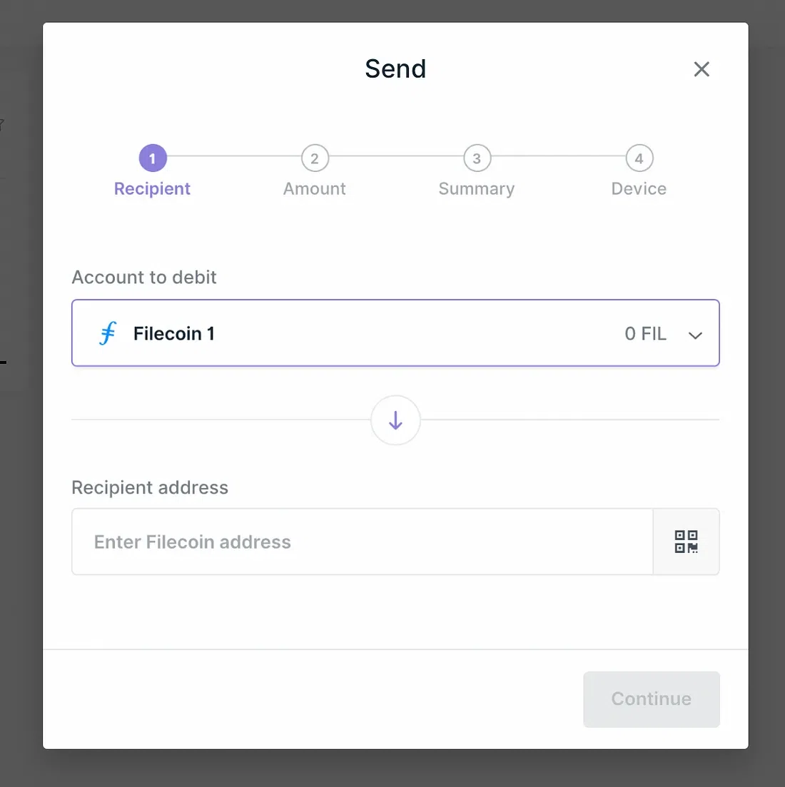 FILECOIN (FIL)｜ledger