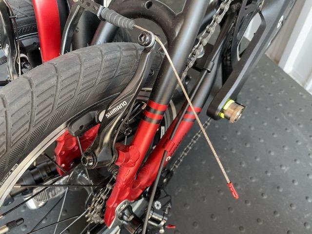 現車確認 @ DAHON K3｜ハコ点のランマ