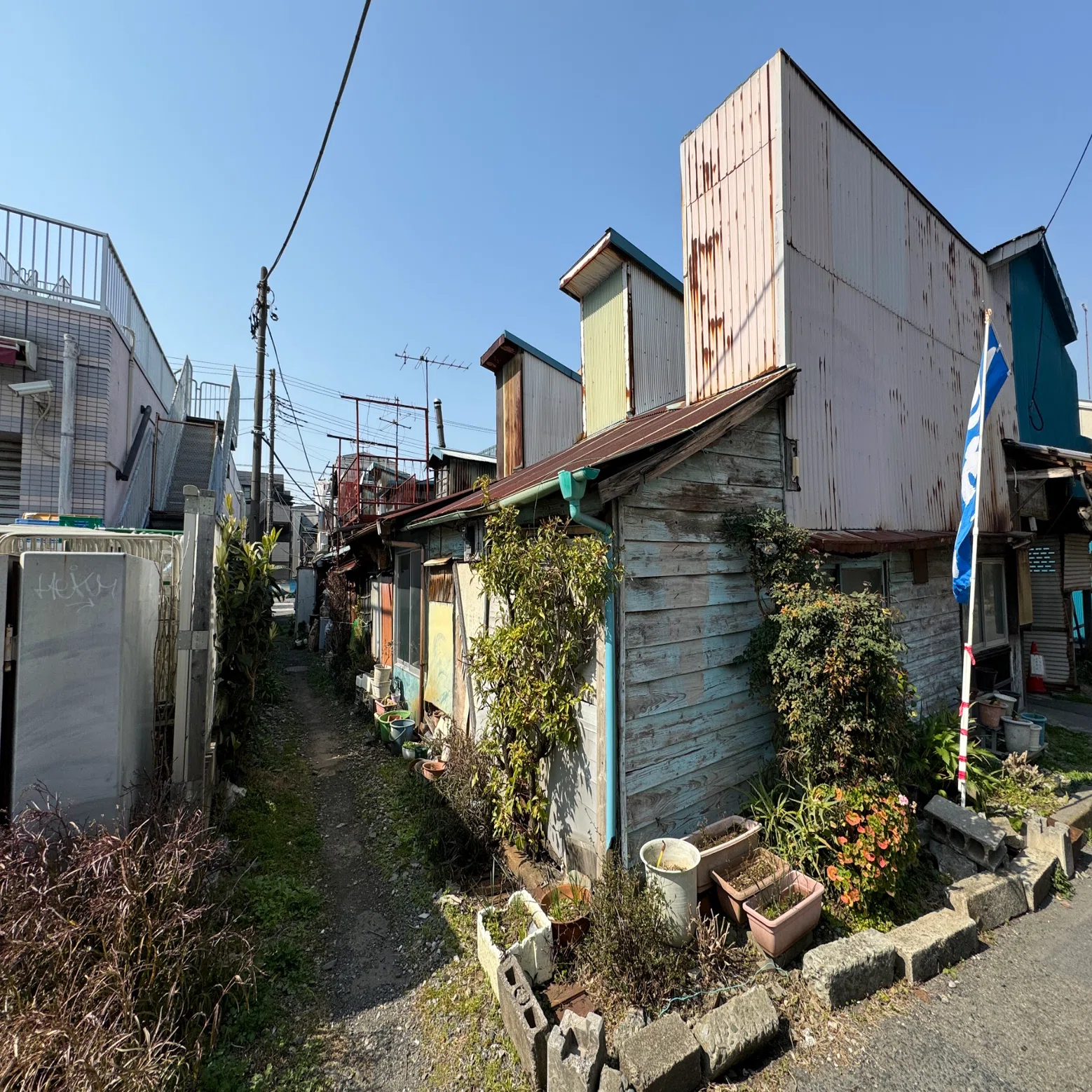 住宅街に突如現れる、昭和99年の商店街に吸い込まれた｜モカマタリ