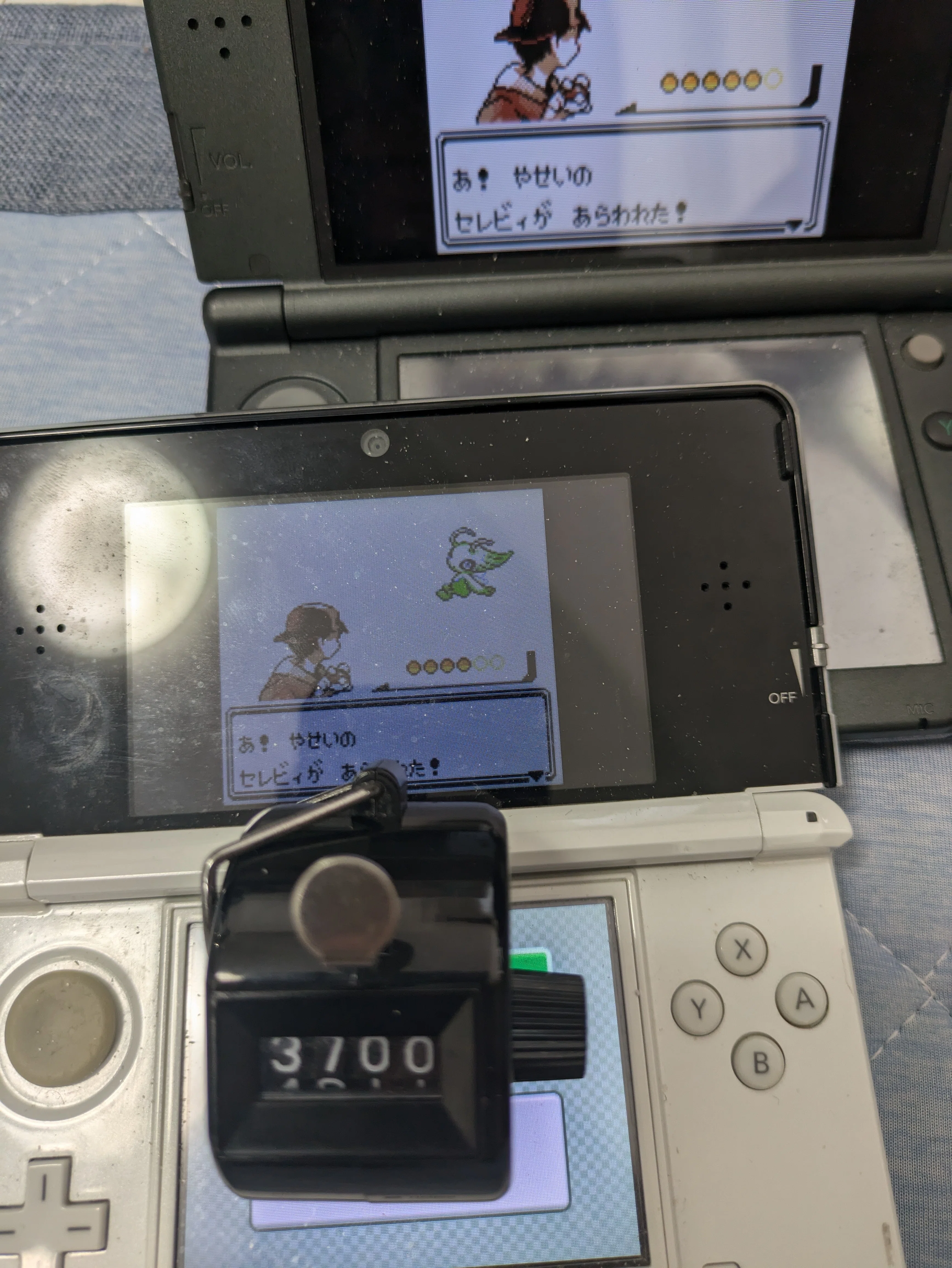 報告)色違いセレビィ来たぁ!!いや来たぁ。来たけれどよぉ｜只今工事