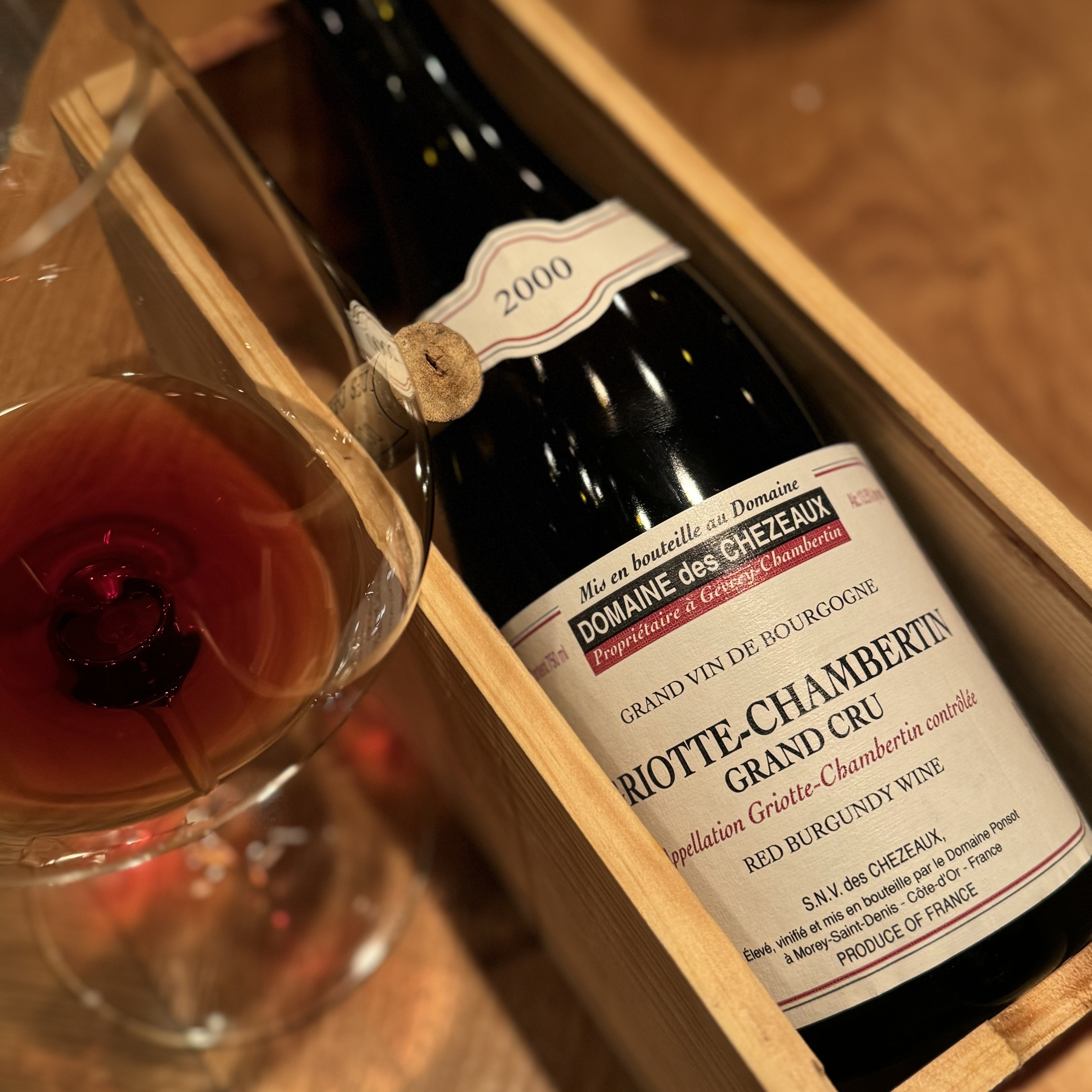 旅の途中の。Domaine Ponsot Chambertin Clos de Bèze 2010