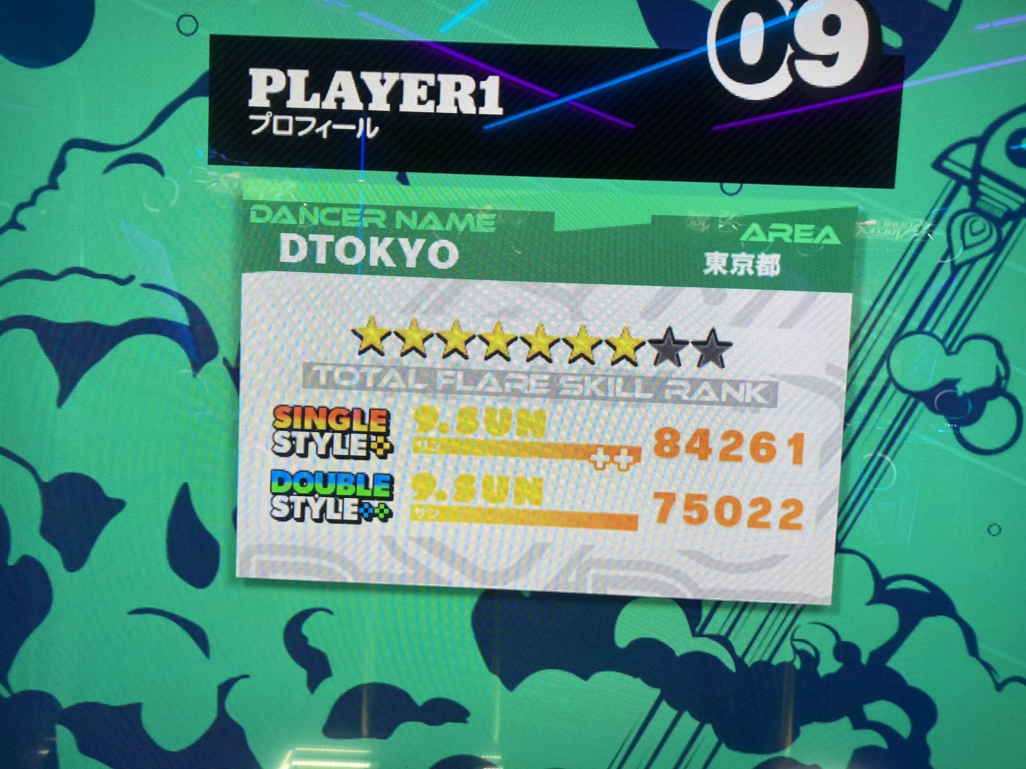 DDR WORLD ランクSUNを目指して DP編 ~足13フレアⅨで埋め尽くせ~｜tokio