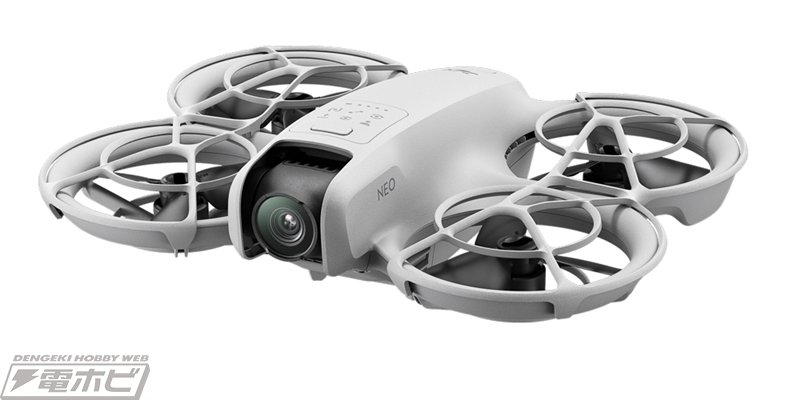 手のひらで離着陸が可能！超軽量ドローン「DJI Neo」が販売開始！撮影