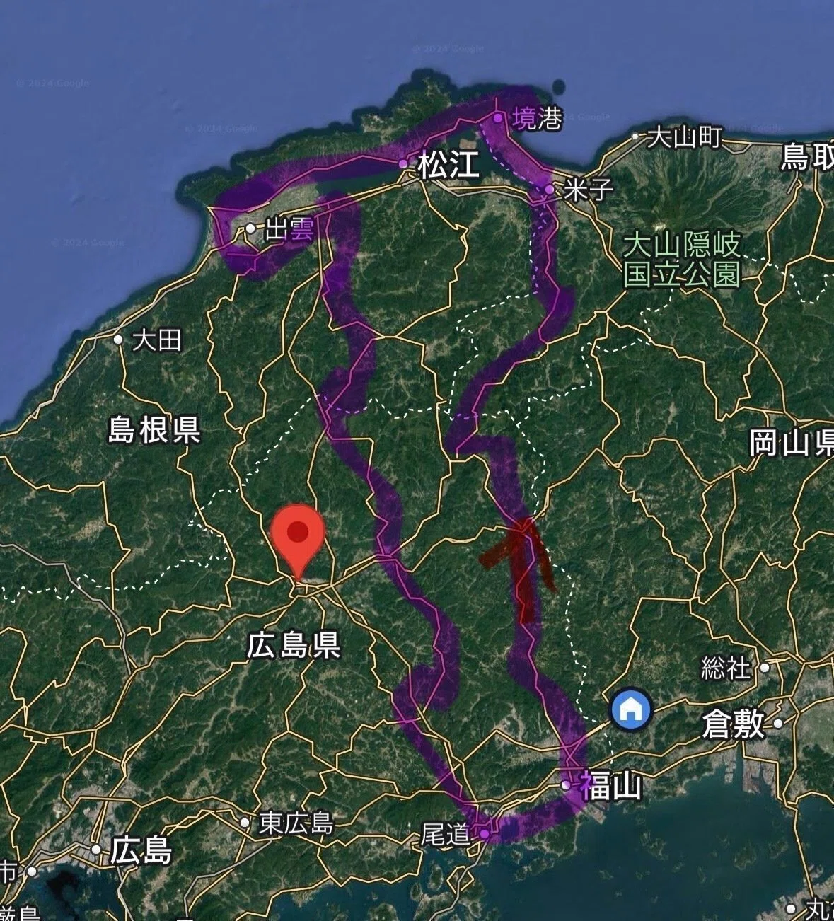 神話と現代の境目へ（出雲旅その8）～本当に「八雲」が立つ出雲に到着