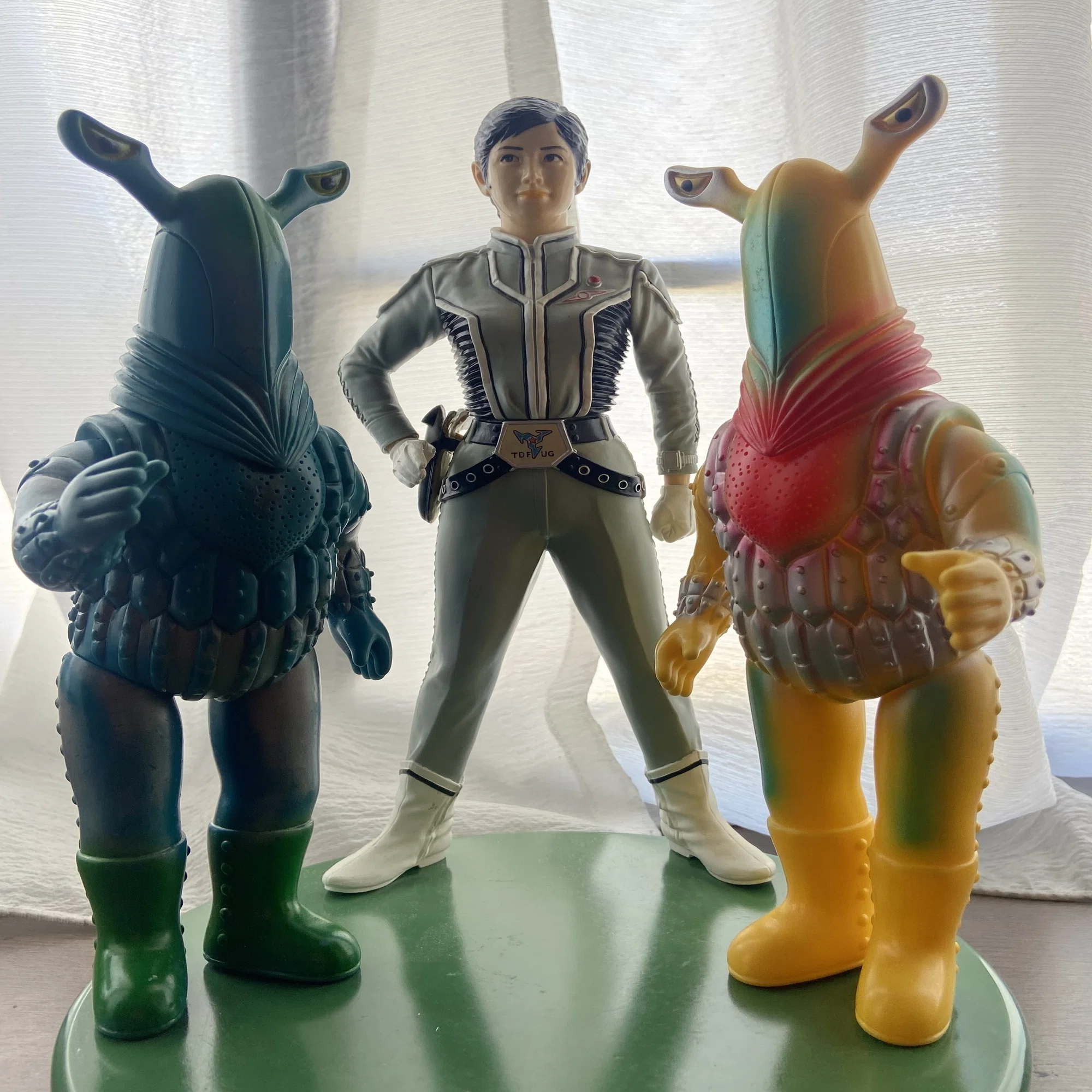 ブルマァク製 スタンダード・ソフビ(新旧) ペガッサ星人嵌着点検 
