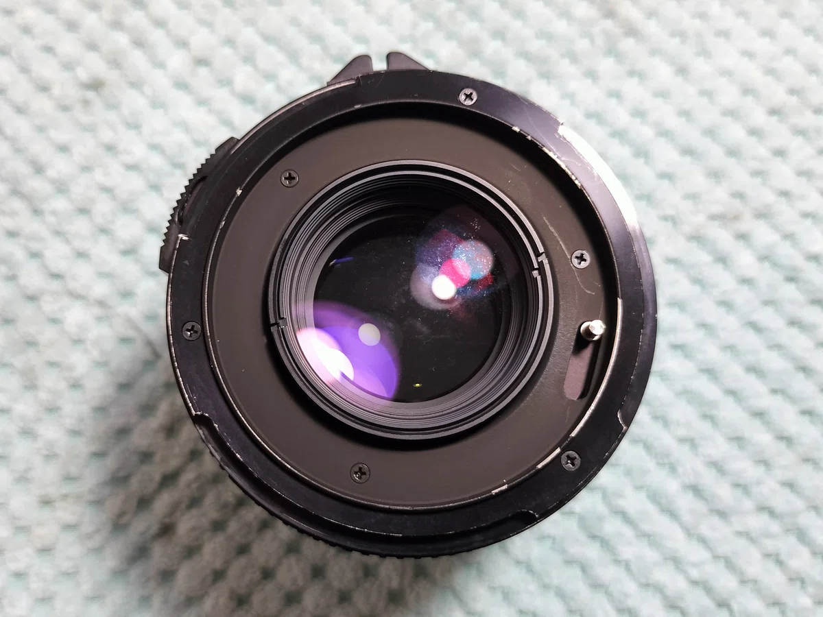 Mamiya Sekor C 45mm F/2.8の分解｜フィルムカメラ修理のアクアカメラ
