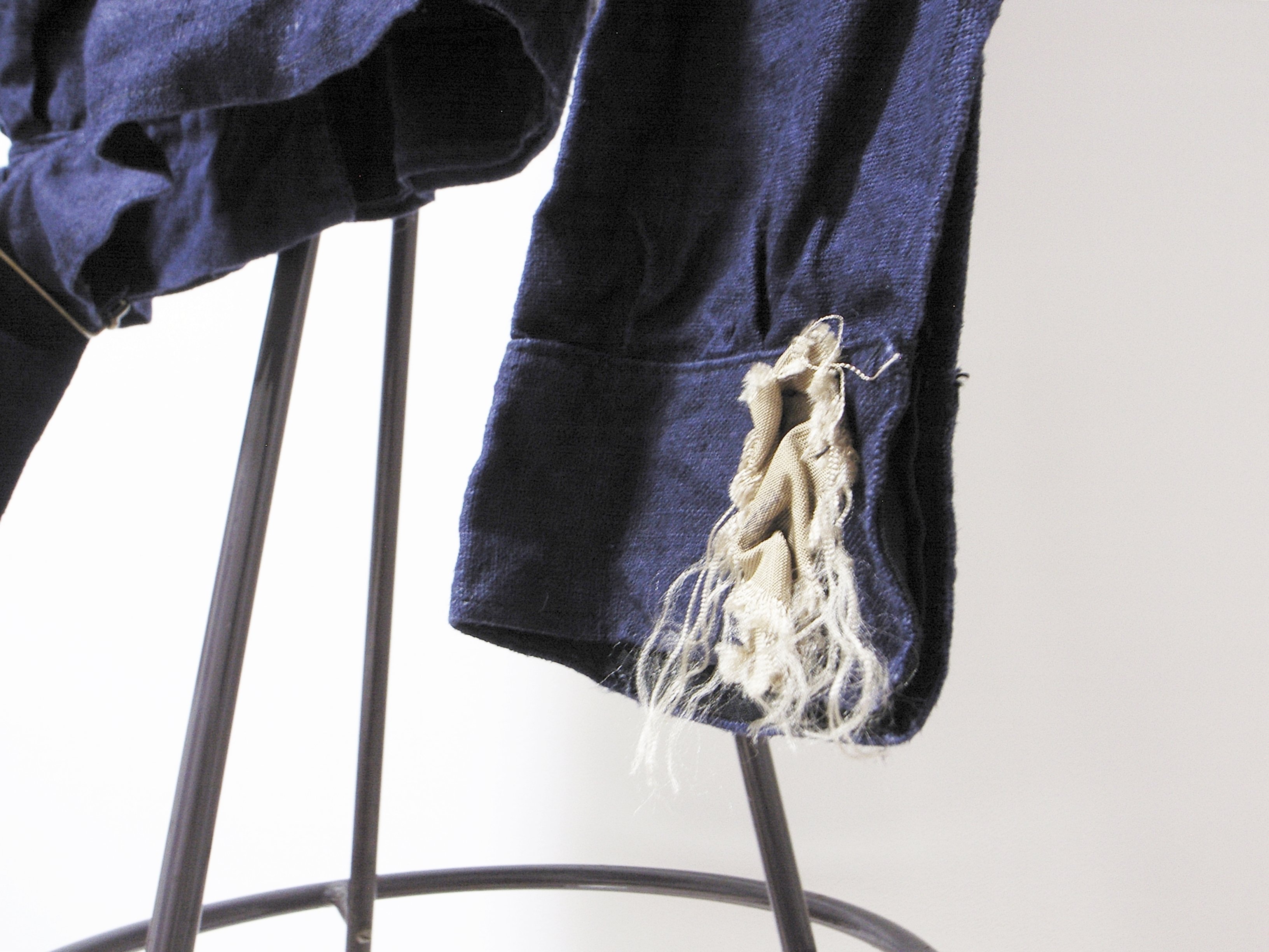 探してもみつからない古着 | 1945 FRENCH NAVY M44 INDIGO LINEN