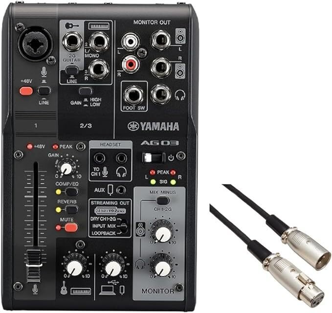 もうコレ無しでは音声配信できない?!『YAMAHA AG03』を語ろう もうコレ無しでは音声配信できない?!『YAMAHA AG03』を語ろう