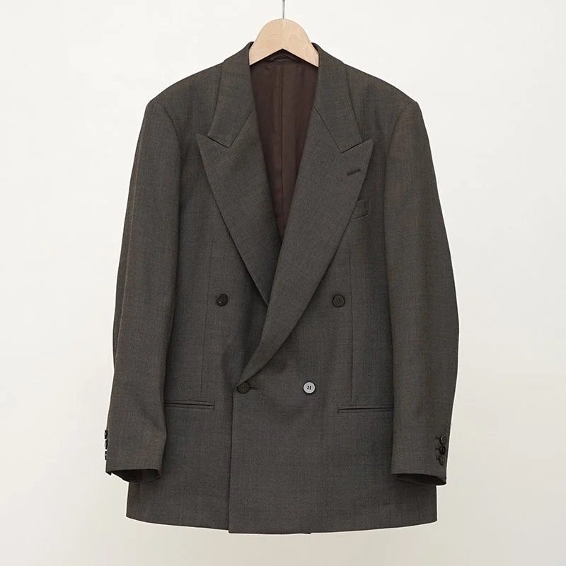 cale カル】から24AW続々入荷。HARD TWIST WOOL DOUBLE BREASTED cale カル】から24AW続々入荷。HARD TWIST WOOL DOUBLE BREASTED