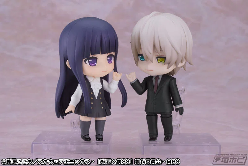 ねんどろいど 御狐神双熾　白鬼院凛々蝶　2体セット　新品未開封 TVアニメ『妖狐×僕SS』より、主人公「白鬼院凜々蝶」＆専属SS「御狐神