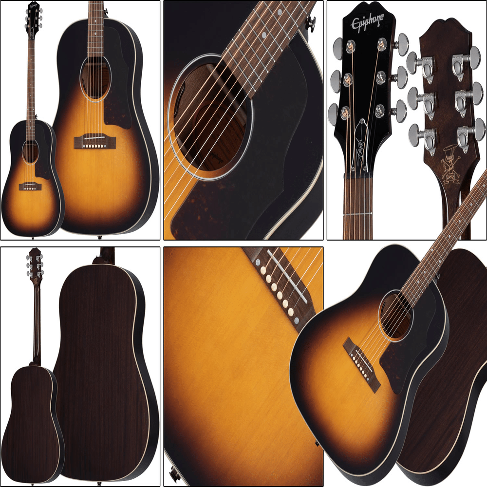 Epiphone Slash J-45 エレアコ　オール単板 エピフォン Epiphone Slash J-45 - Vermillion Burst エレクトリック