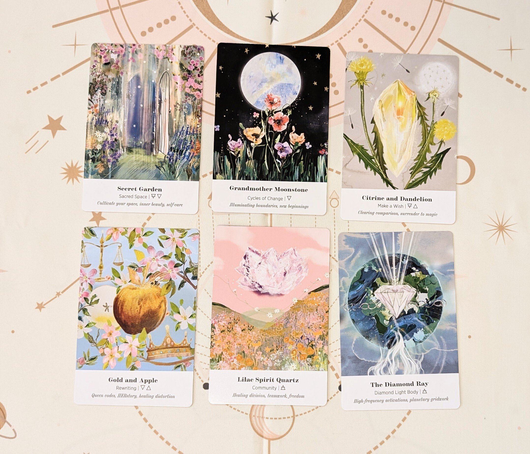 Alchemy Flower Oracle オラクルカード Amazon.co.jp: 【日本語解説書