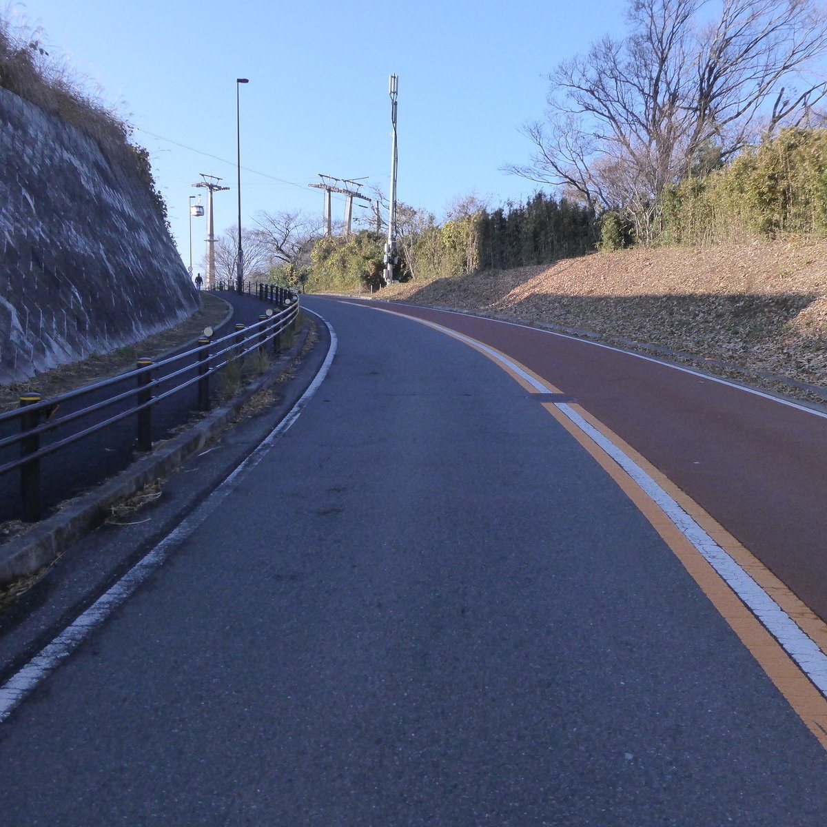 裏尾根幹+連光寺坂リバース (191231) 37.6km|銀輪日報(精選版)