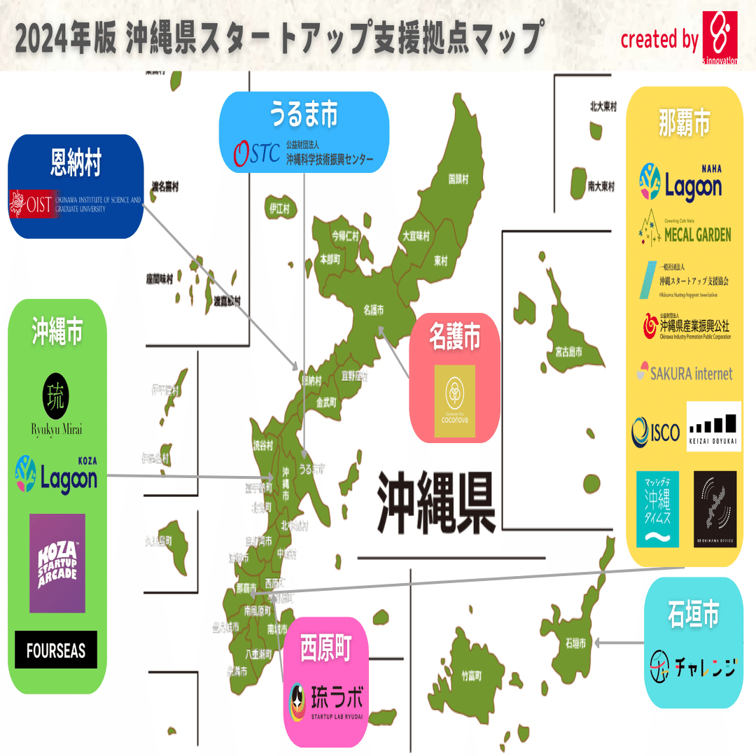 2024年版】沖縄県スタートアップカオスマップを作成しました！｜エス