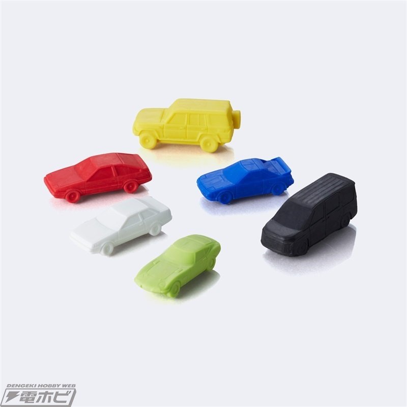 トヨタ自動車の名車が懐かしの「スーパーカー消しゴム」に！2000GT