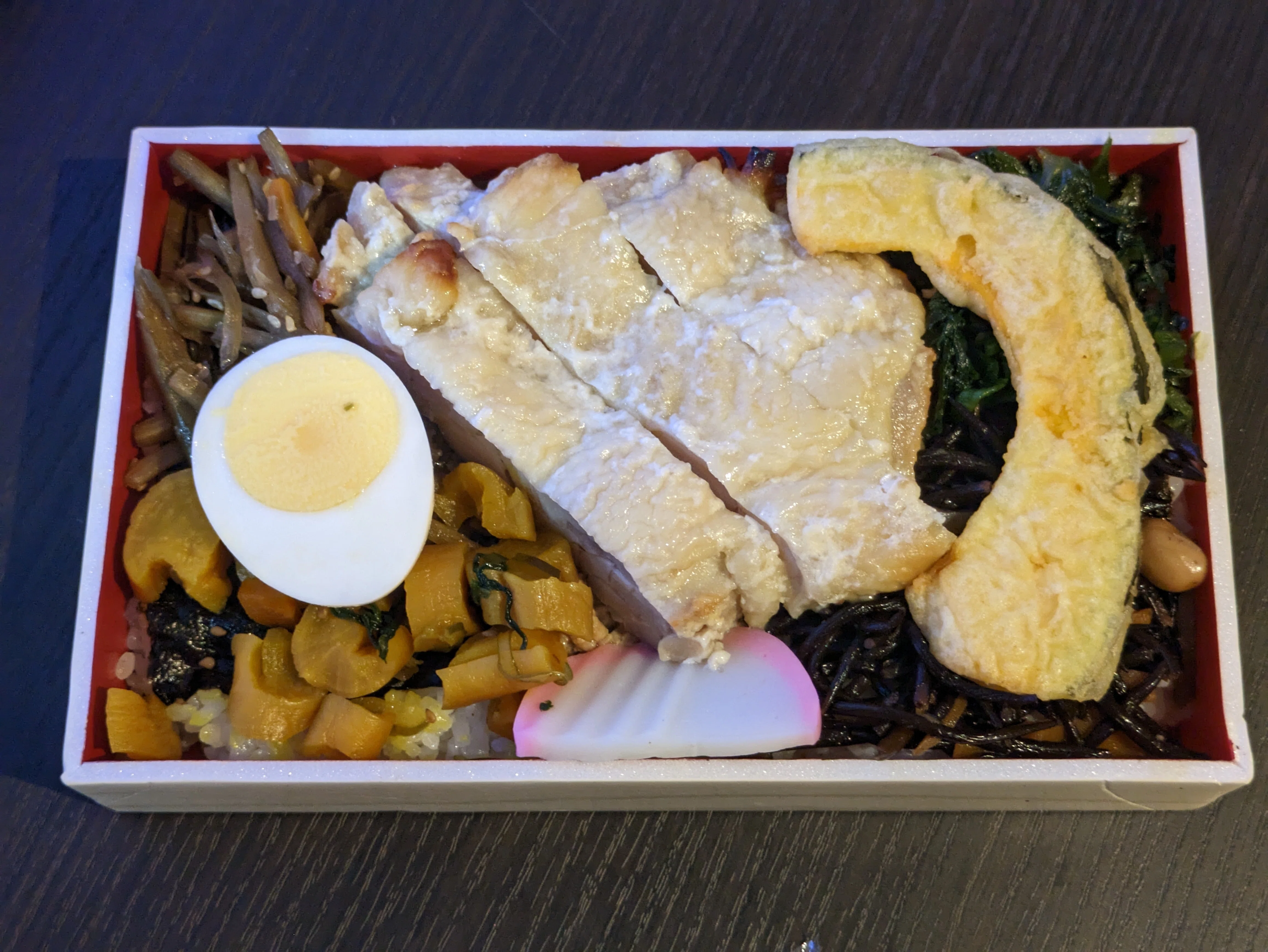 お弁当】特製のり弁 山の恵み｜朱月-akatsuki-