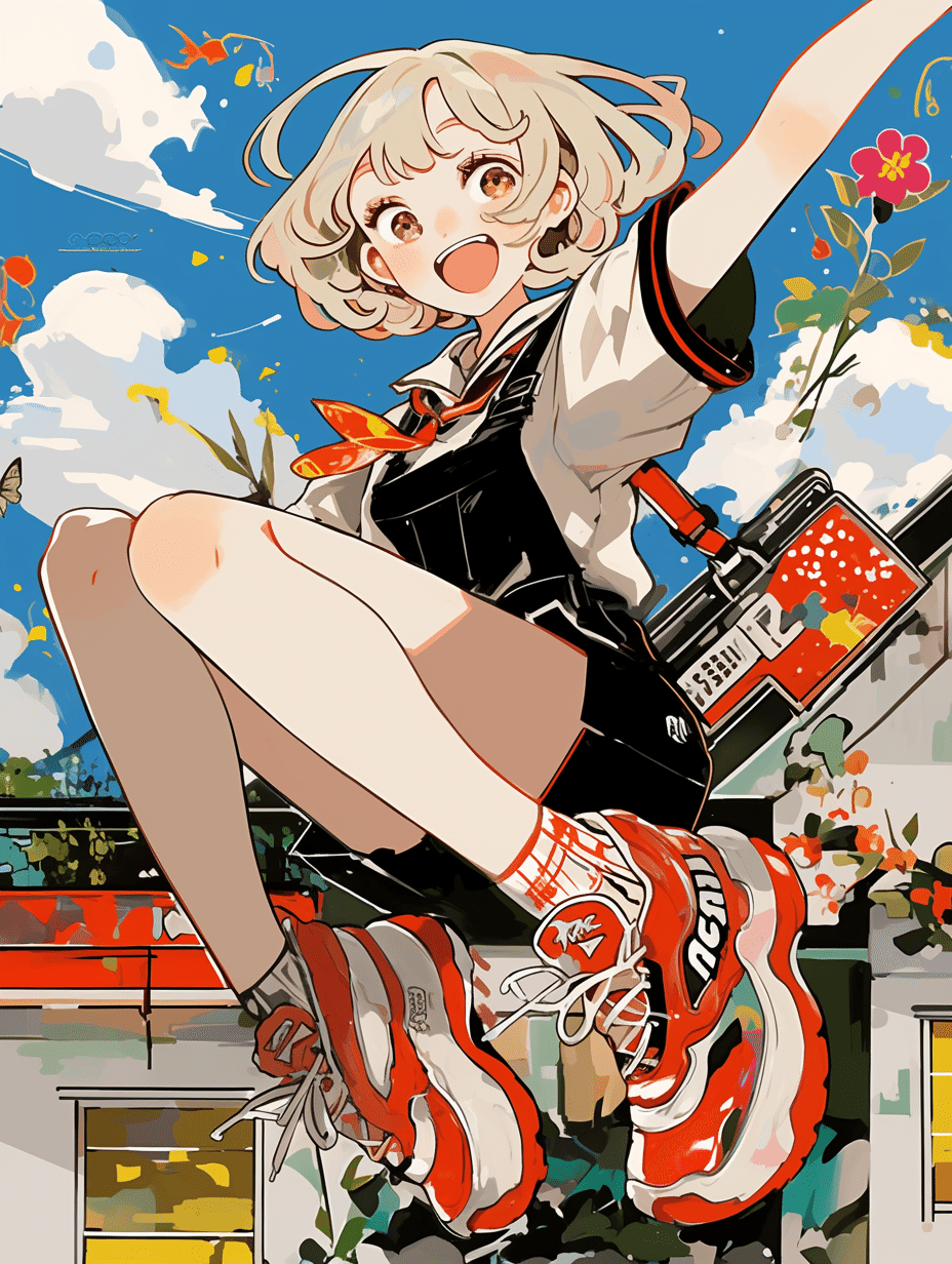 アニメキャラクター 現金を持つイラスト アニメ系イラストに特化した生成AI「にじジャーニー」の