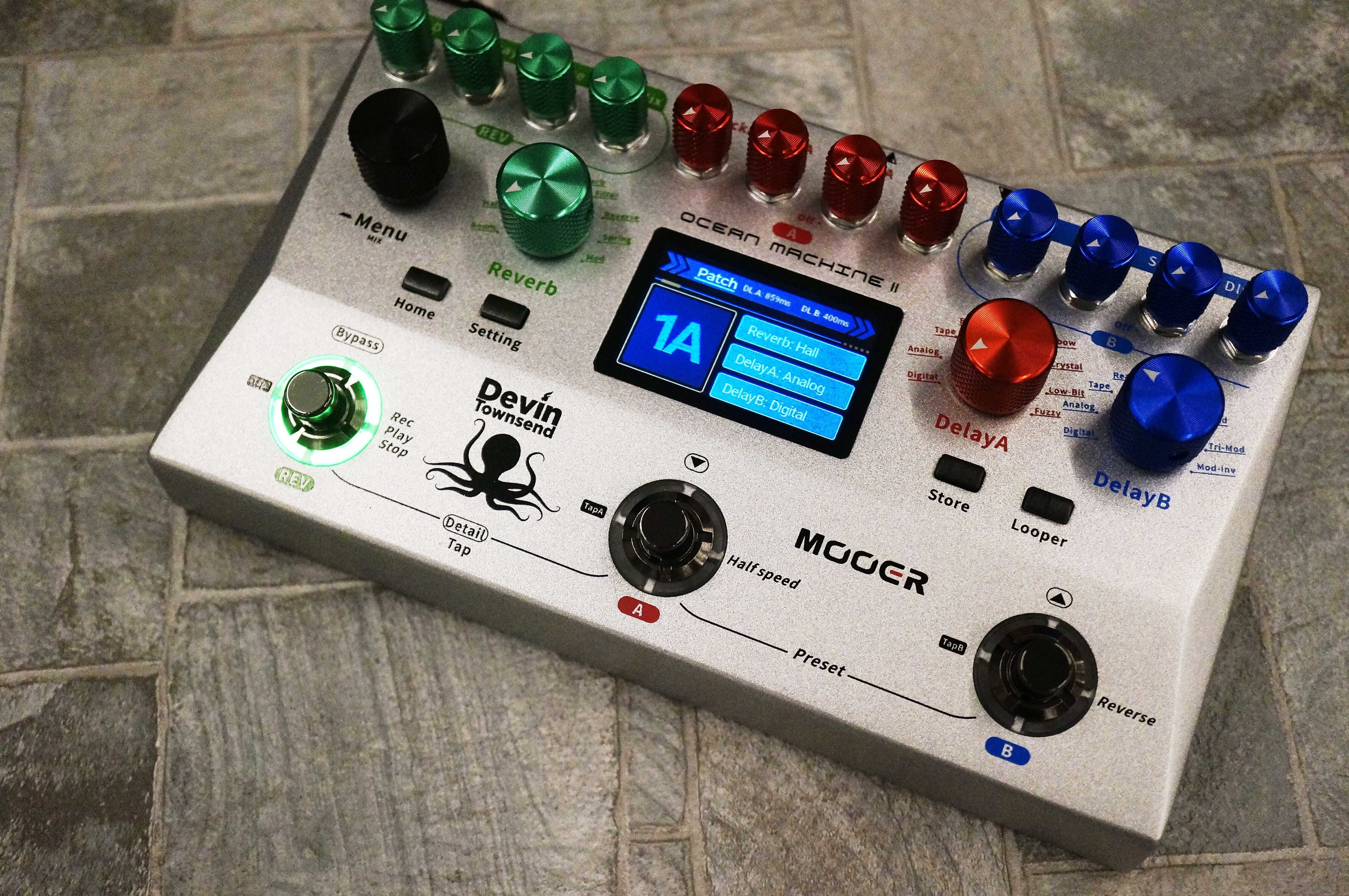 Mooerの超絶アンビエントマシン、Ocean MachineがIIに進化 Mooerの超絶アンビエントマシン、Ocean MachineがIIに進化