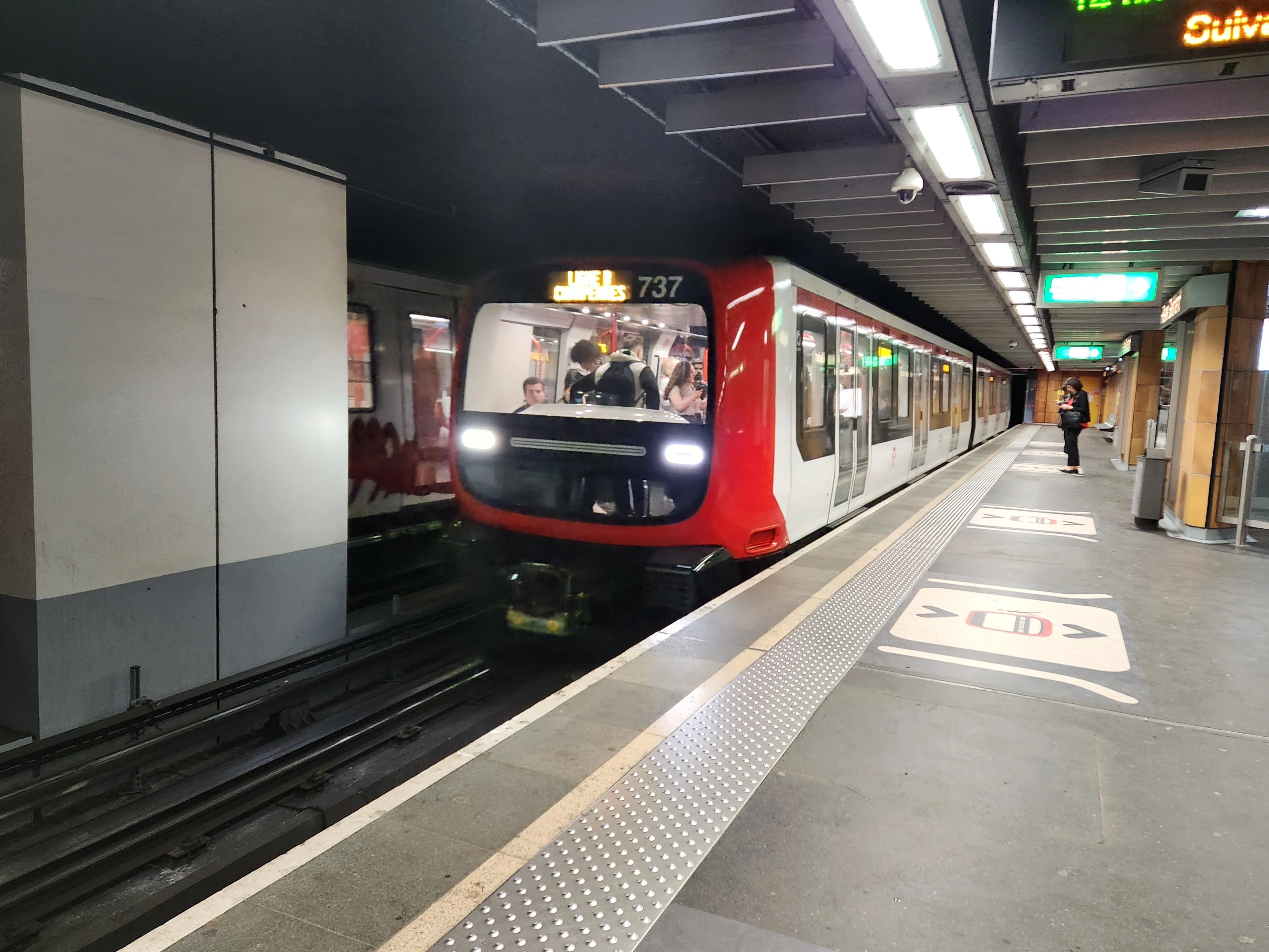 リヨンにて高速鉄道 OUIGOでリヨンへ【ドイツ・フランス鉄道旅行2024