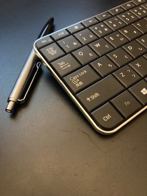 こだわりモノ】愛用キーボード（Microsoft Wedge Mobile Keyboard U6R
