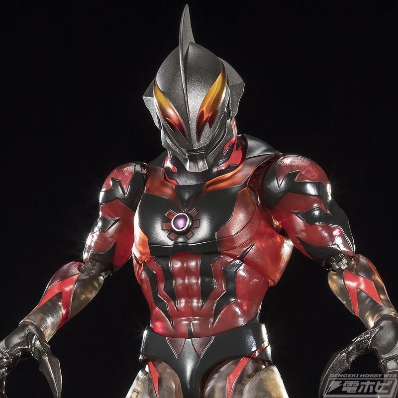 ソフビ/Momoco Studio/ウルトラマンベリアル/クリアーブラック