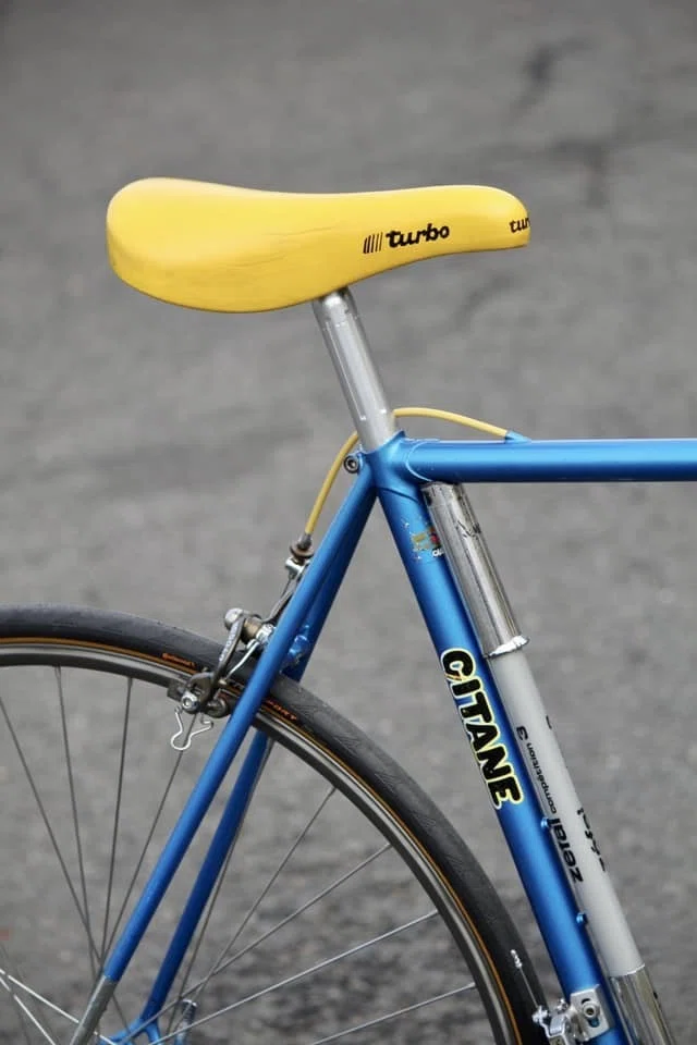ジタン　フレーム 愛車紹介7 MAVIC TARANTELLA GITANE VOGUE｜vogue-rider