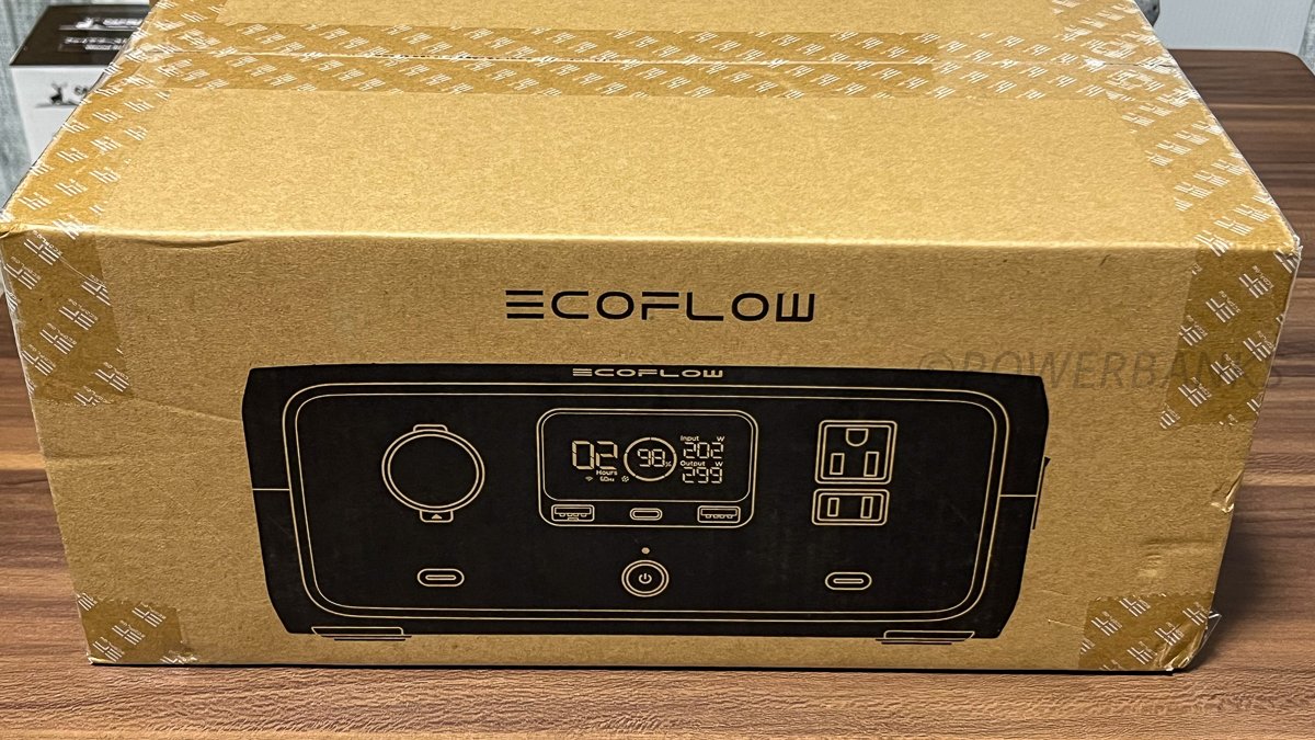 EcoFlow RIVER 3 ポータブル電源 + 45Wソーラーパネル 開封の儀