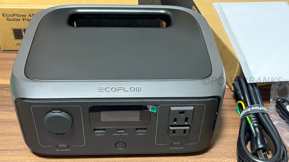 EcoFlow  3 Plus ポータブル電源 ソーラーパネル 45W Amazon.co.jp: EcoFlow RIVER 3 Plus ポータブル電源 ソーラー