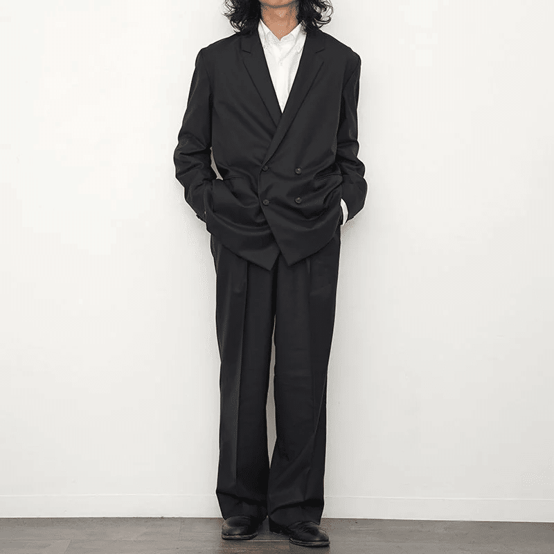 seya.】にしか出せないムード感が魅力的。TAILORED W JACKET