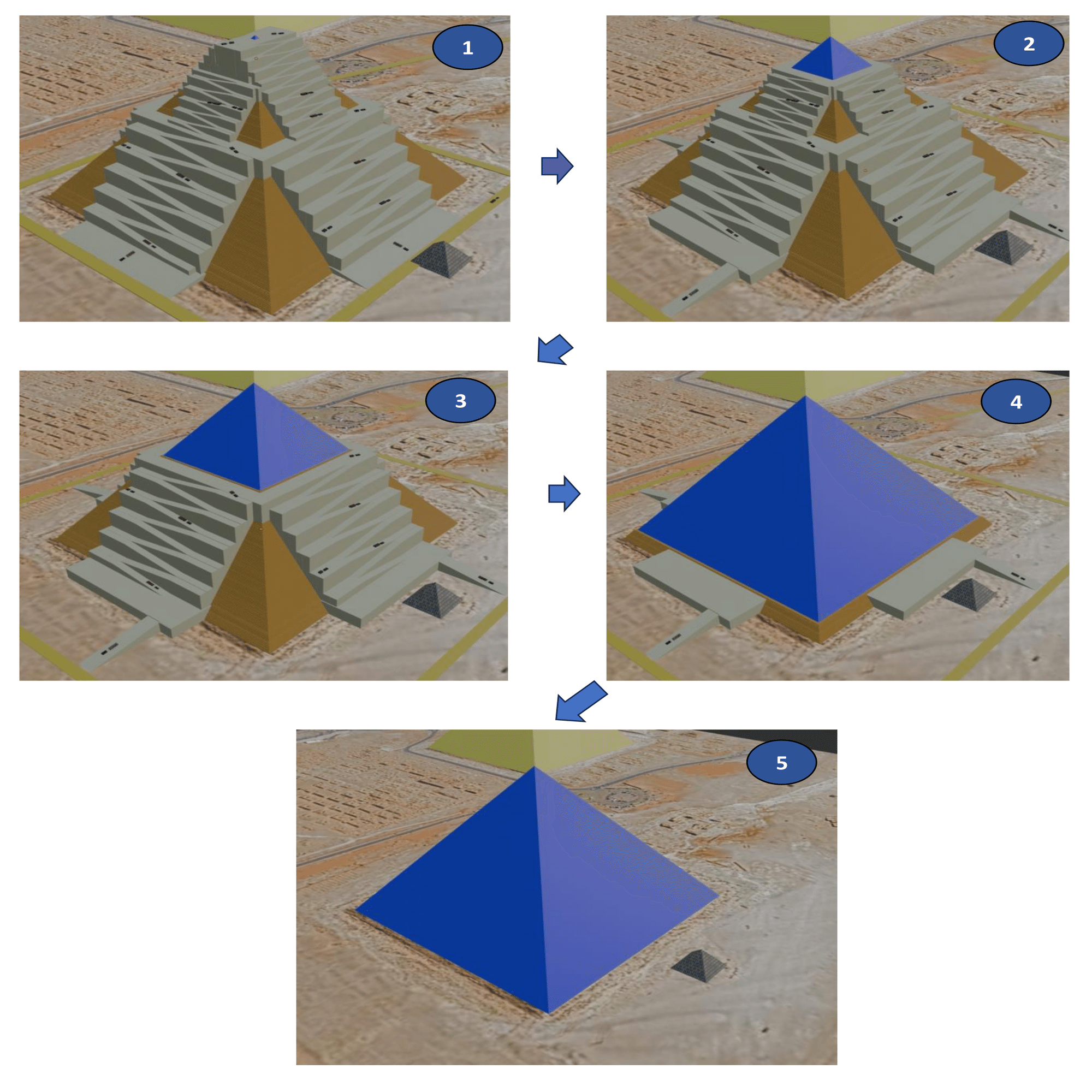 新説2024】第3回 カフラー王のピラミッド建設方法（概要編）｜HIRO