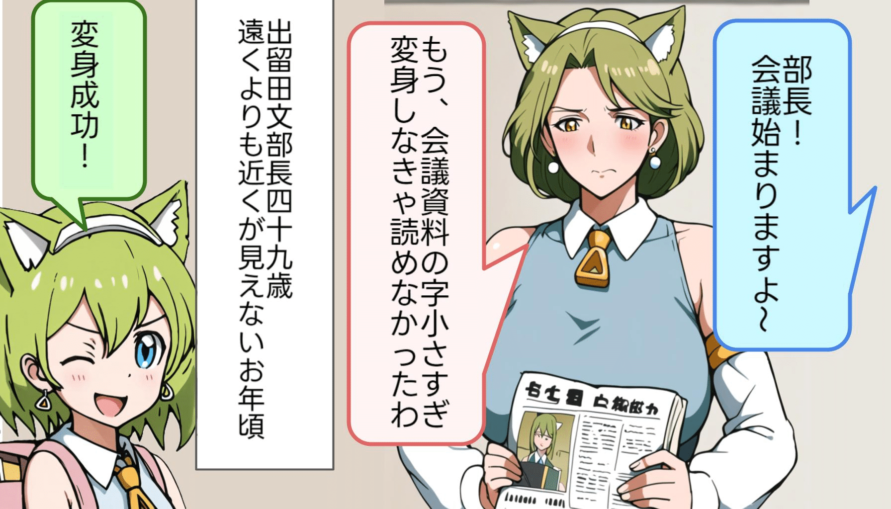 熟女コミック像 AniFusion – つくる人をつくる AICU Inc.