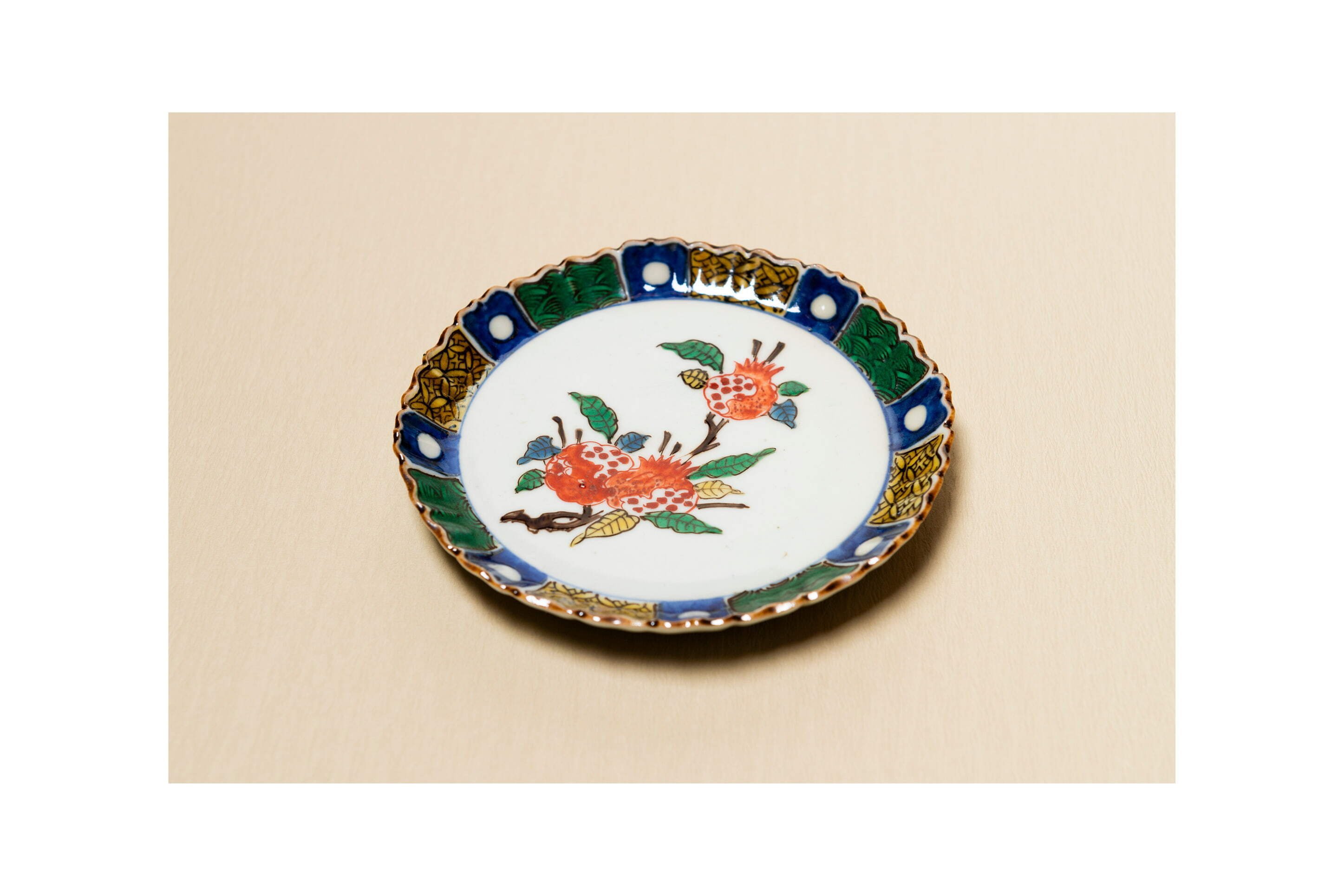 京都 てっさい堂 古伊万里 金襴手 中皿
