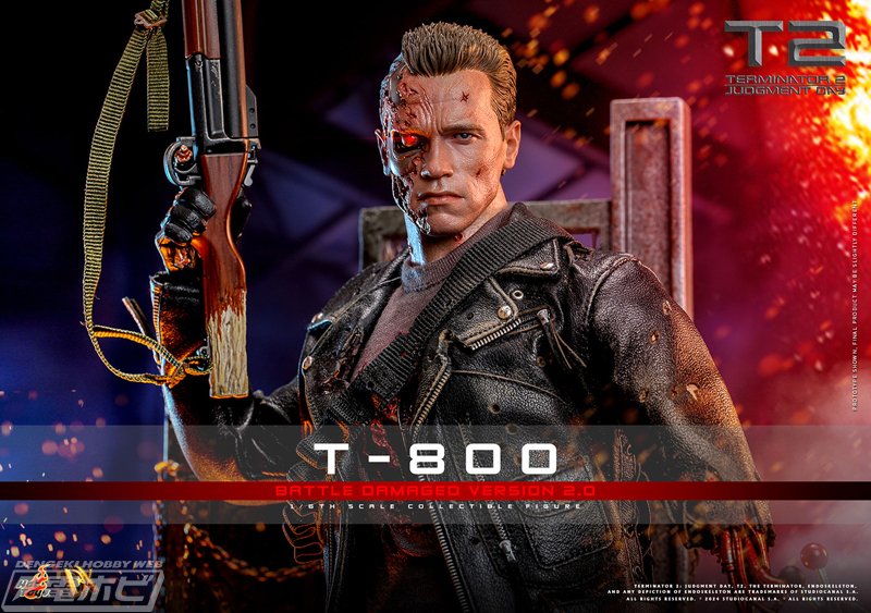 ターミネーター2』「T-800」の可動フィギュアが“バトルダメージ ターミネーター2』「T-800」の可動フィギュアが“バトルダメージ