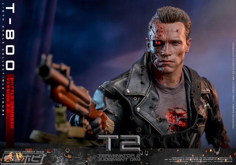 ターミネーター2』「T-800」の可動フィギュアが“バトルダメージ ターミネーター2』「T-800」の可動フィギュアが“バトルダメージ