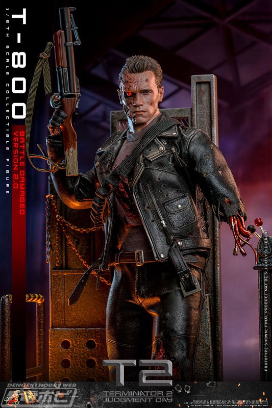 ターミネーター2』のT-800が、進化を遂げた2.0版としてホット