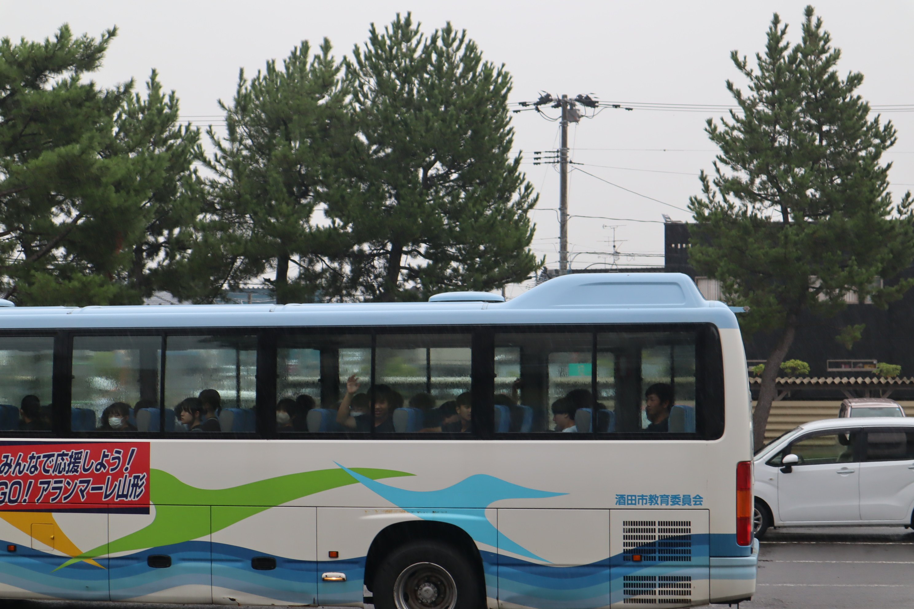 お世話になりました、夏季バス｜酒田市立第四中学校公式note