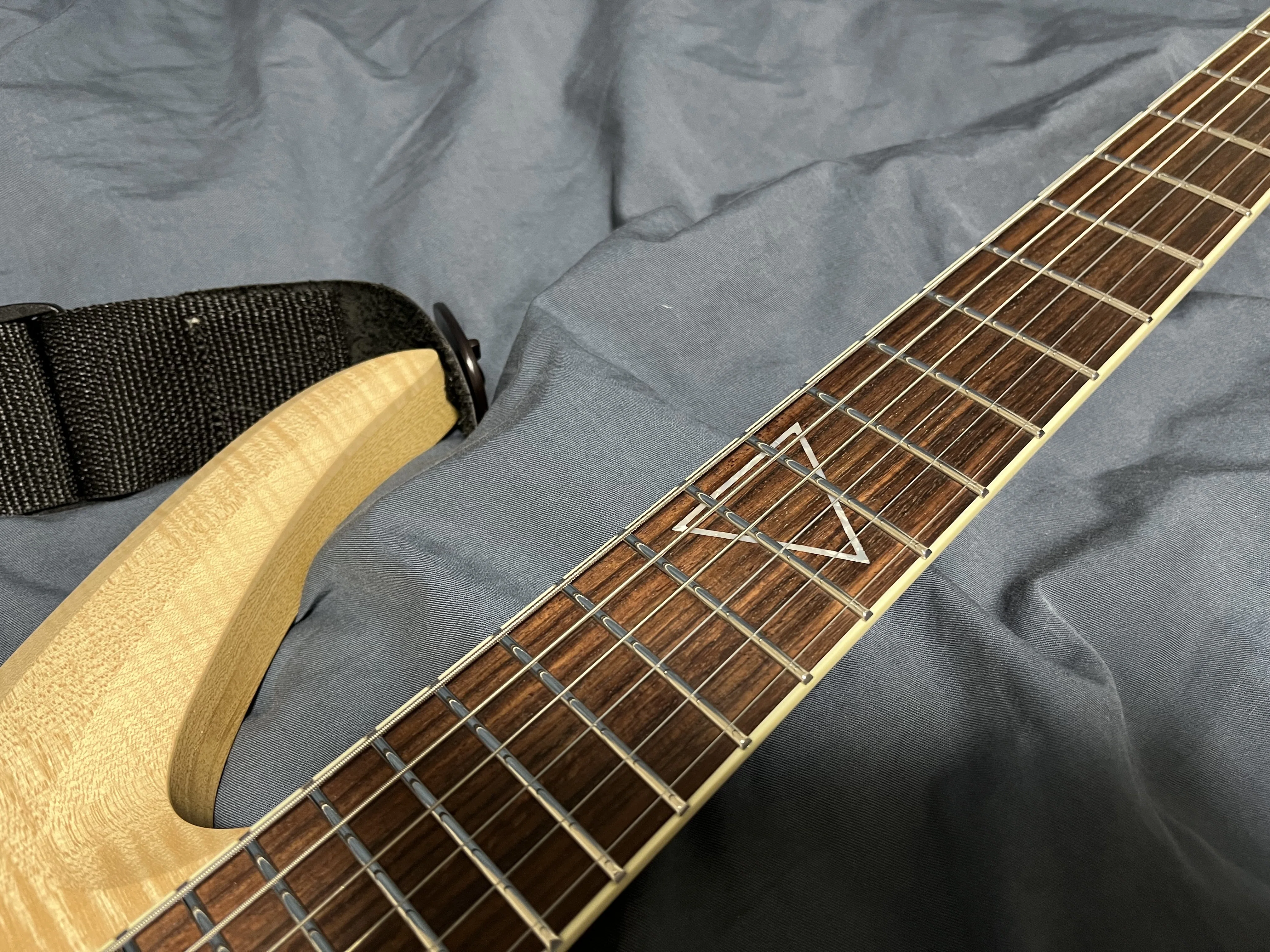 機材紹介(自慢)② Aviator Custom Guitar Blackbird 6 (666mm scale