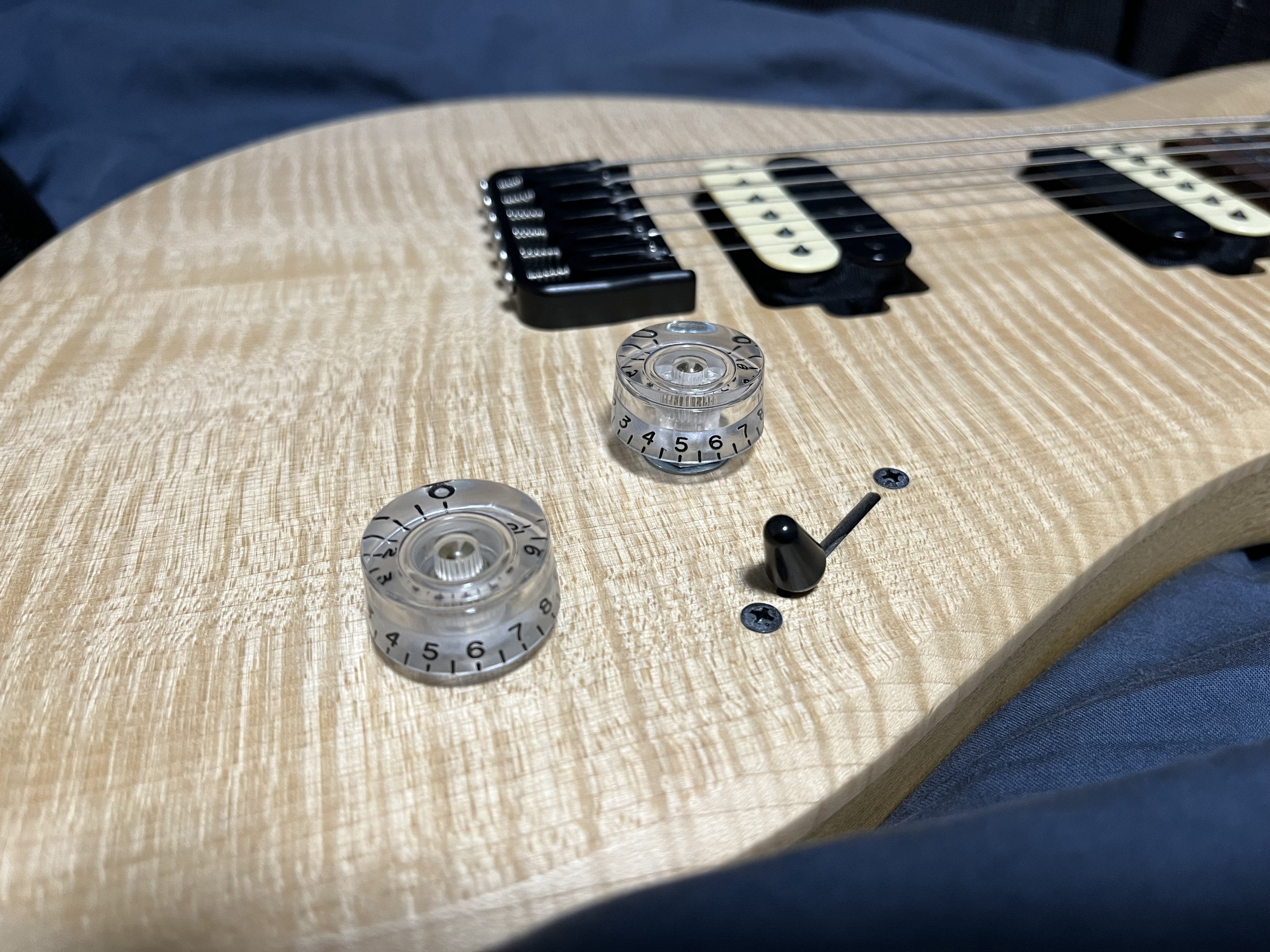 機材紹介(自慢)② Aviator Custom Guitar Blackbird 6 (666mm scale