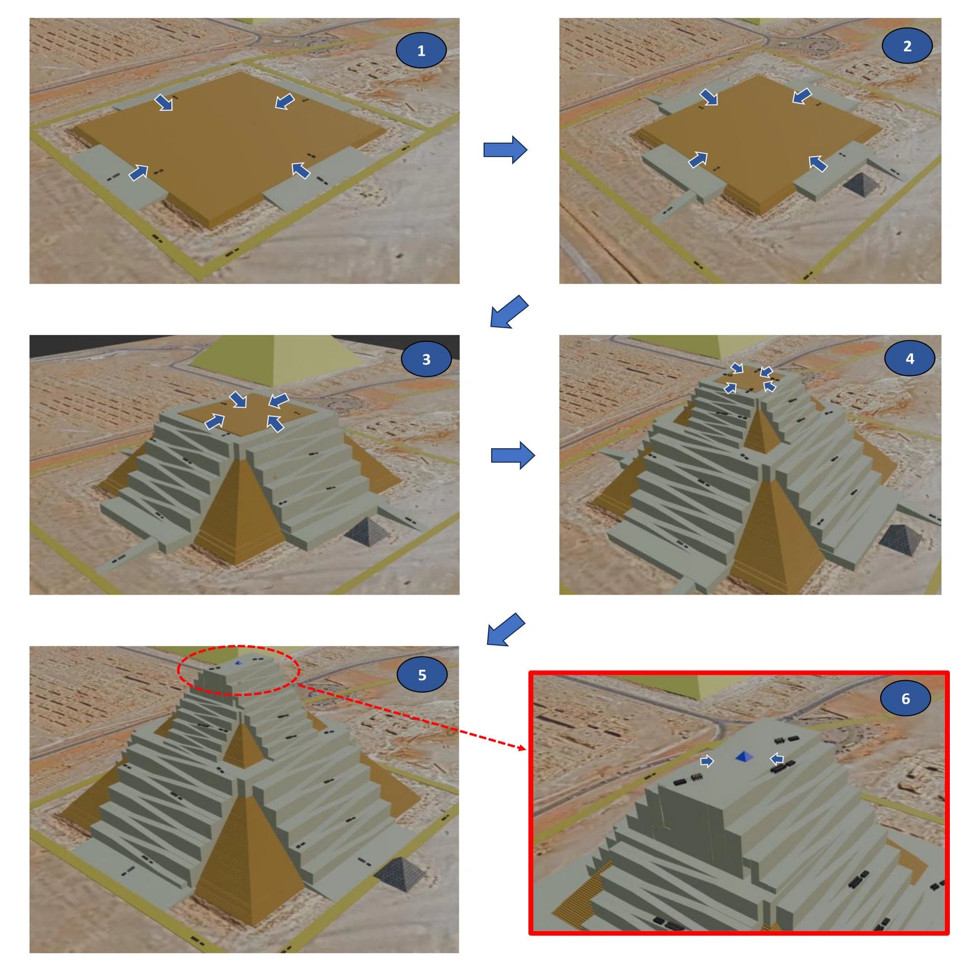 新説2024】第3回 カフラー王のピラミッド建設方法（概要編）｜HIRO