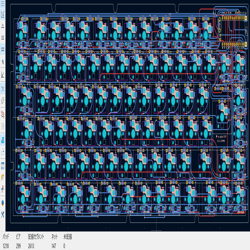 自作キーボード　M9N Jio.Associates 自作キーボード M9N Jio.Associates - メルカリ