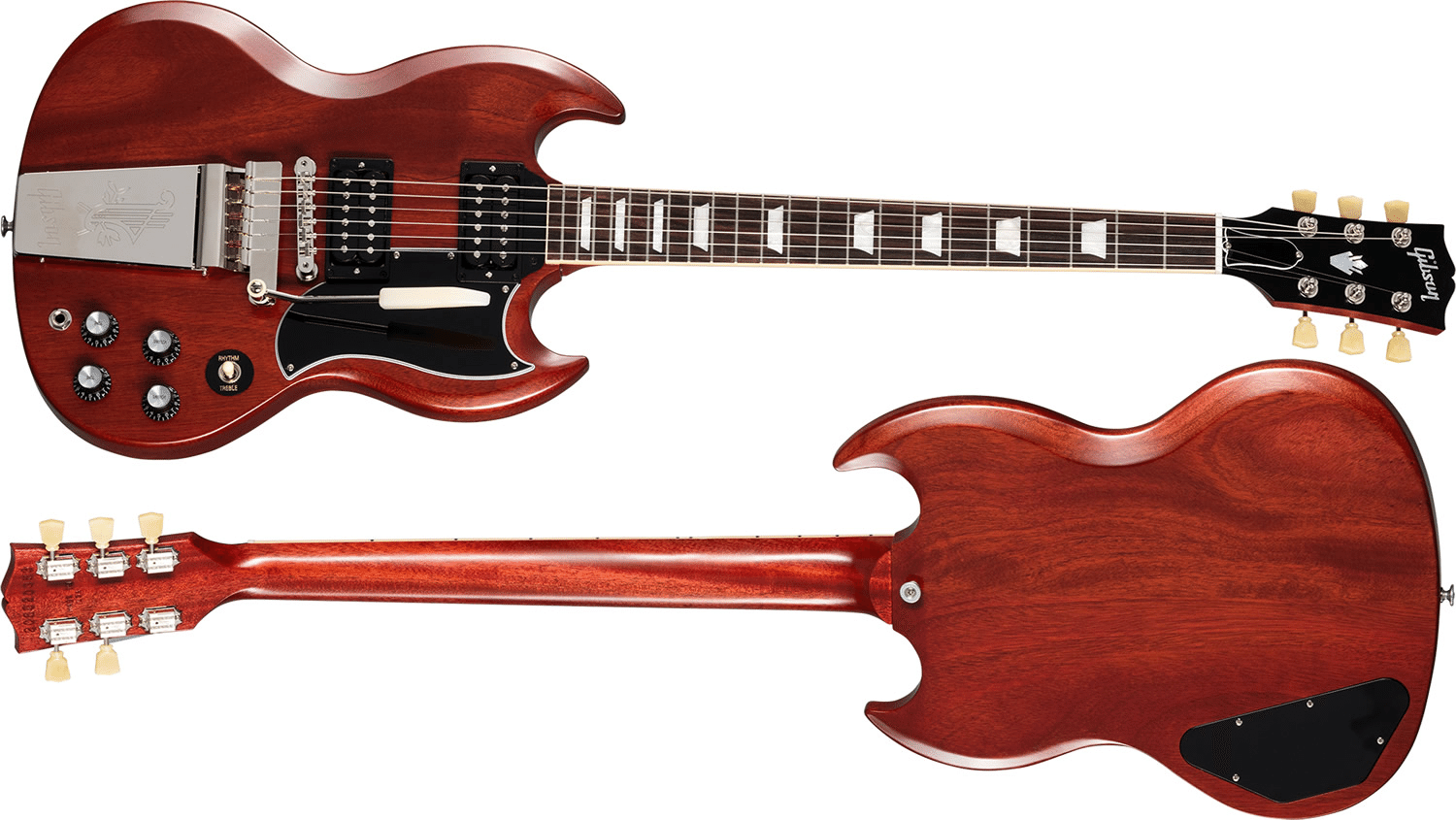 圧倒的存在感!マエストロ・ヴァイブローラ搭載 ギブソンSG 圧倒的存在感!マエストロ・ヴァイブローラ搭載 ギブソンSG